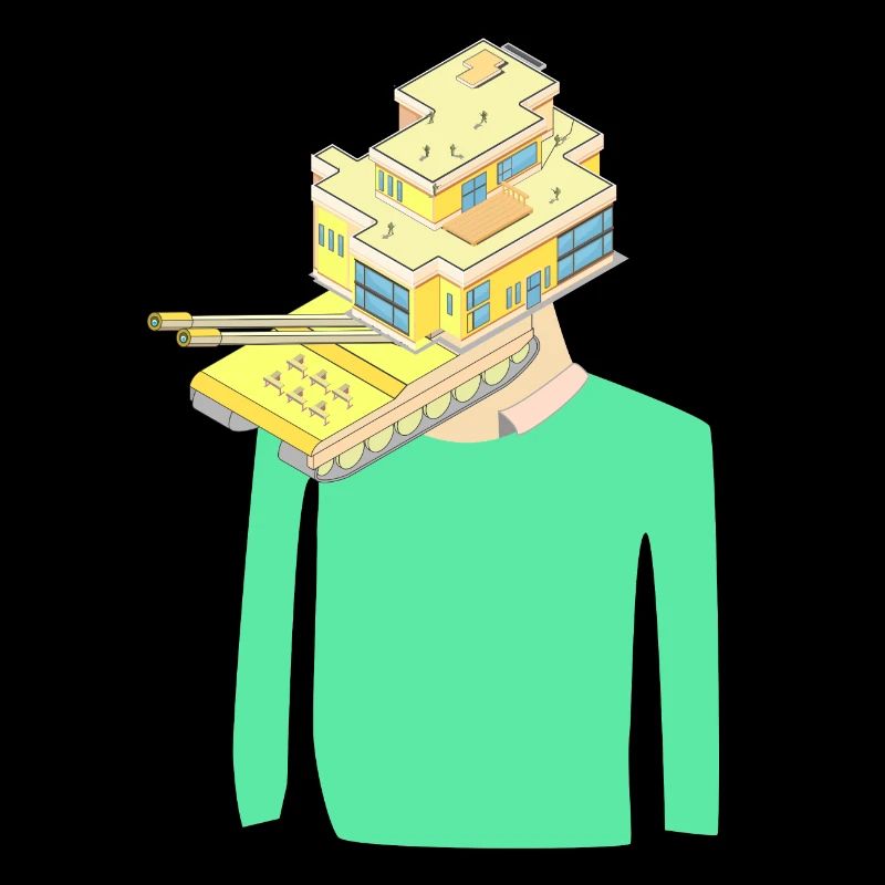 Haus Observation Spion Geschenk