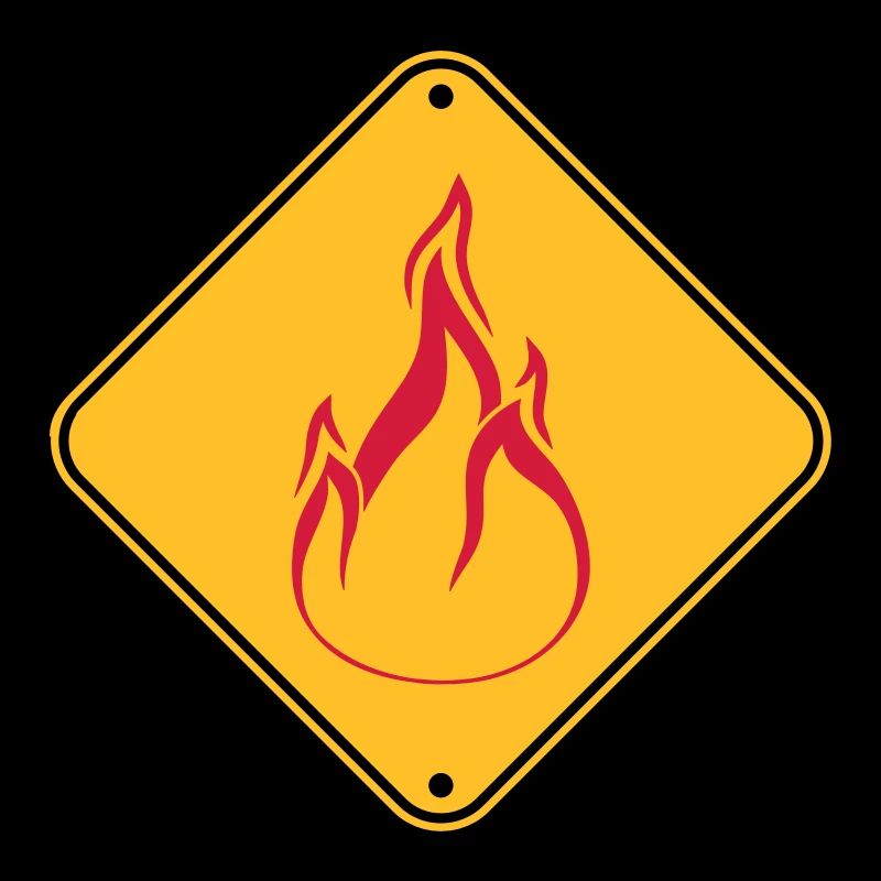 schild hinweis warnung achtung vorsicht gefahr feu