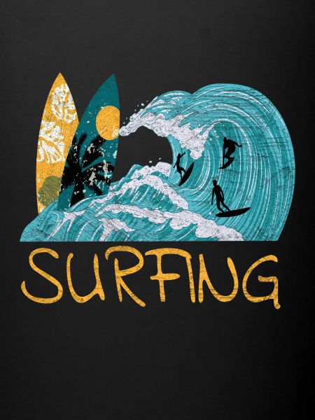 Surfboard Surfer Surfing
