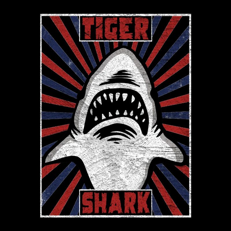 Requin tigre Requin créatures de la mer Requin oursin