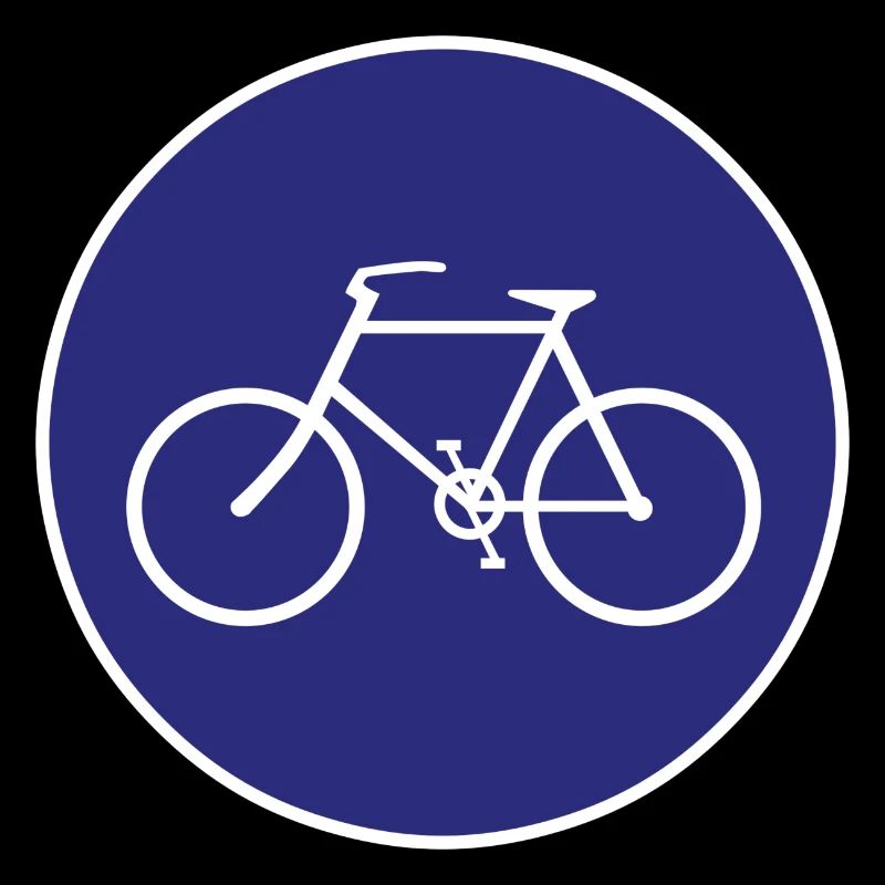 Right of way for bicycles!
