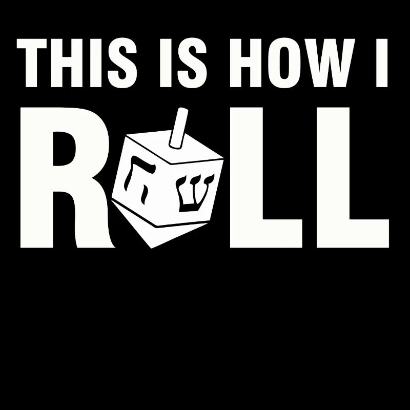 Kreisel Roll - Tolle Geschenkidee Juden, Chanuka