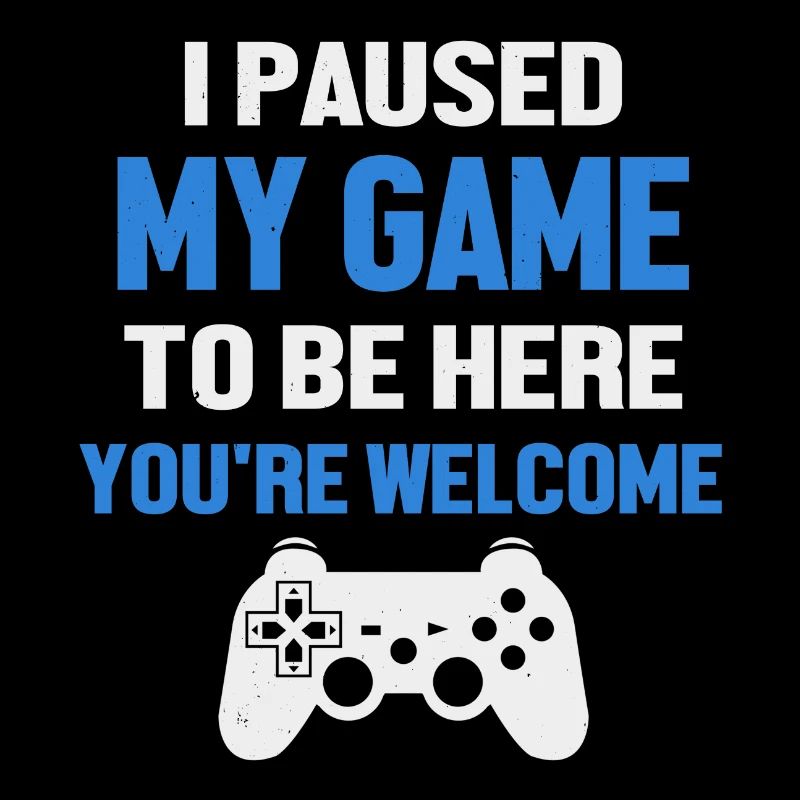 I paused my game to be a gaming controller
