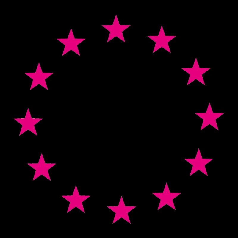 Drapeau de l'Europe Drapeau de l'Union européenne Logo rose