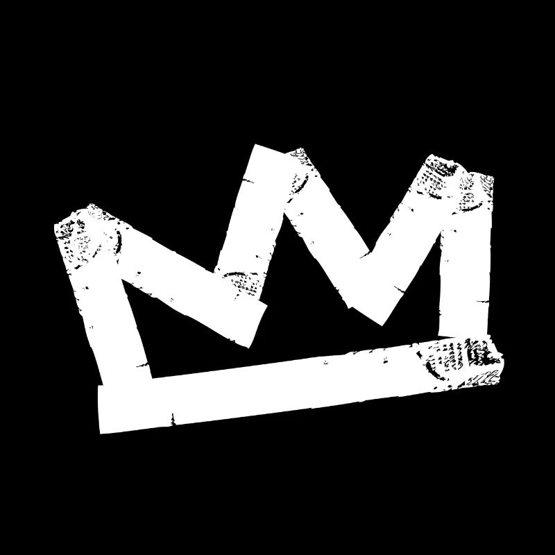 Couronne - Ruban - blanc