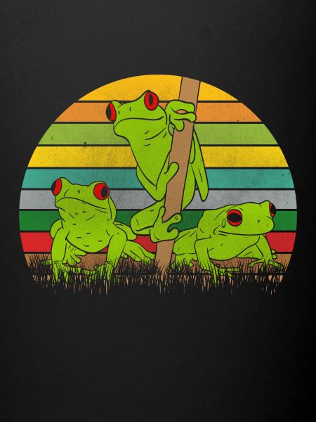Grenouille rétro