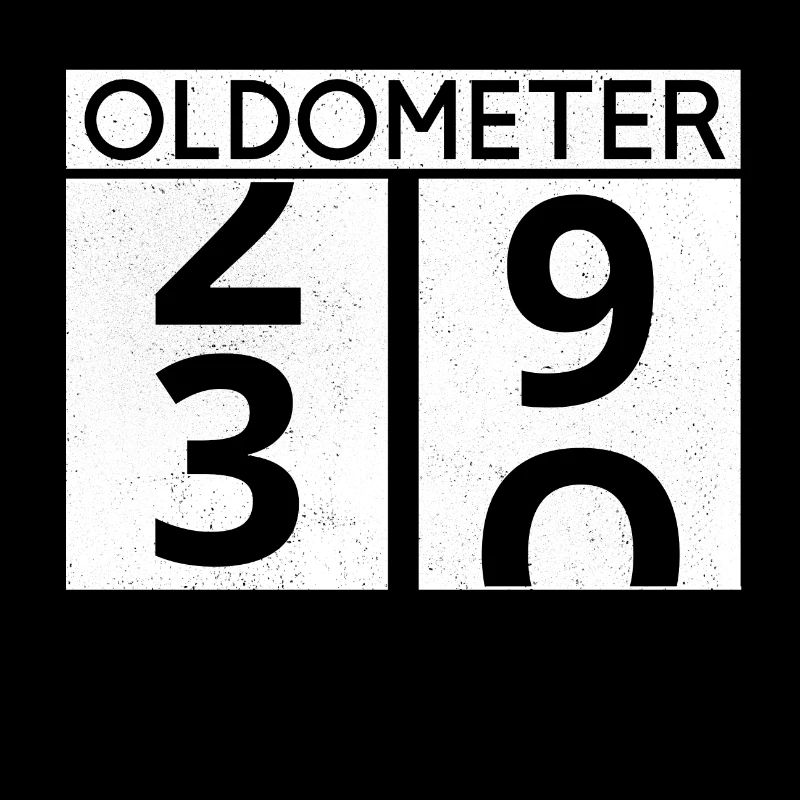 Oldometer 30th Birthday Oldtimer Car Gift