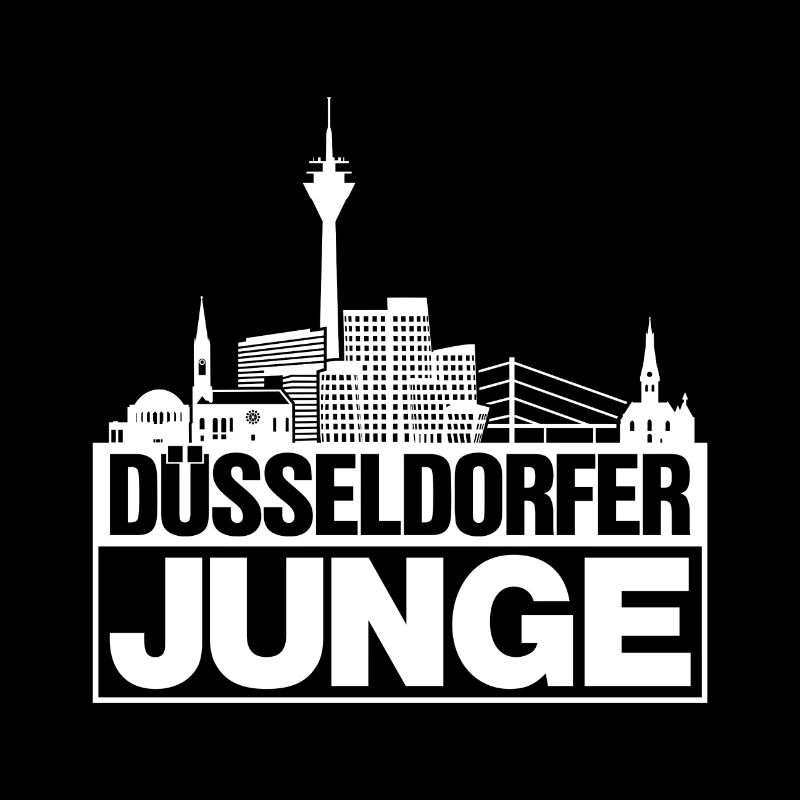 Düsseldorfer Junge Weiss Düsseldorf Geschenk