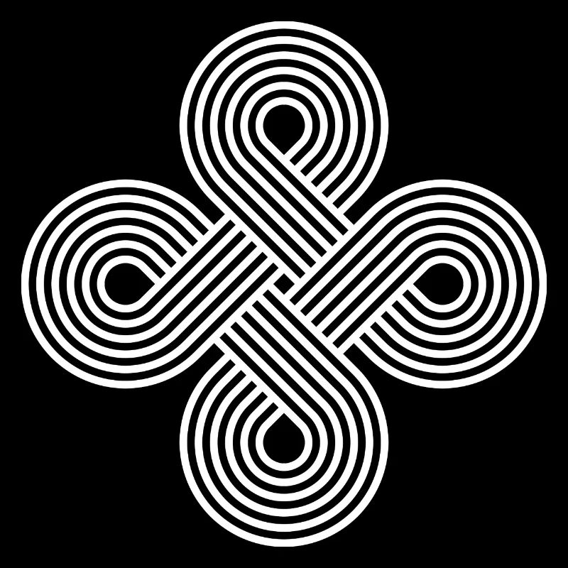 Infinite Circle Vortex Pattern Illusion