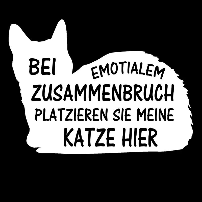 Katzen Spruch Katzenliebhaber Geschenk