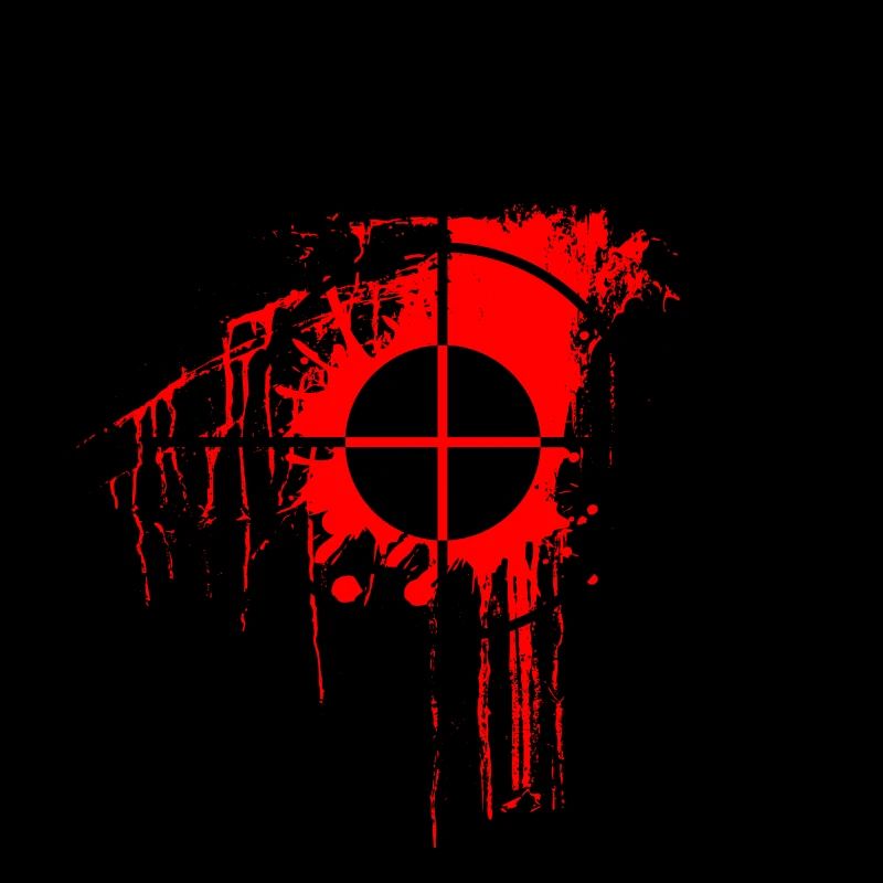Cadeau en forme de croix de joueur de paintball