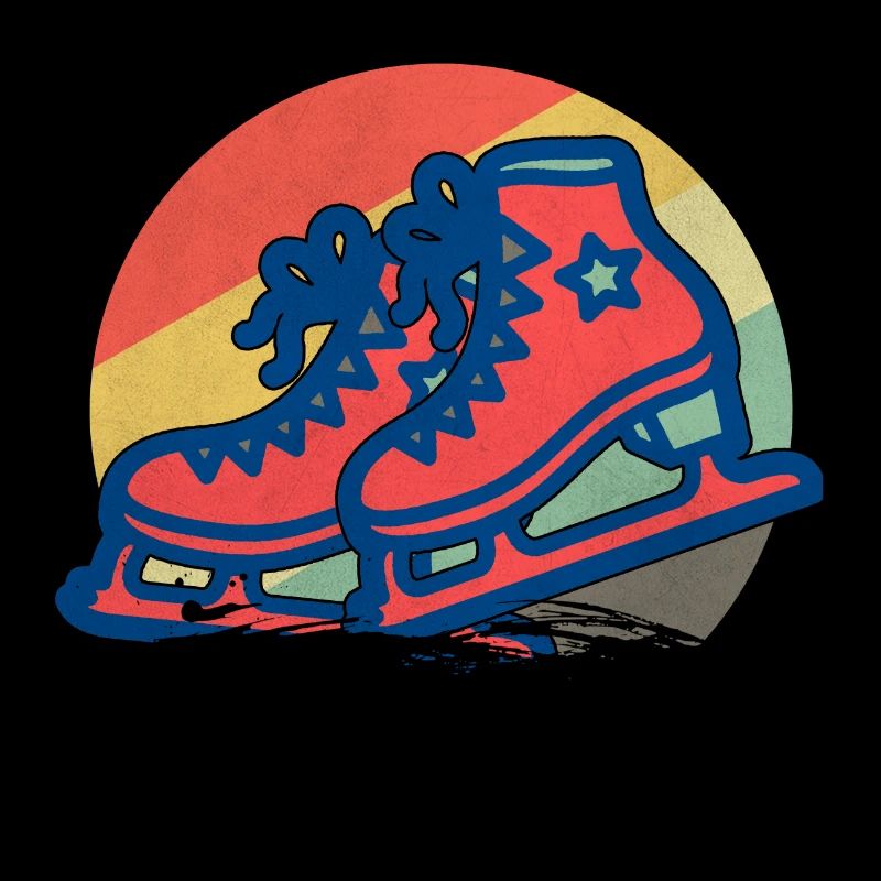 Skating Retro ice skating Figure skating
