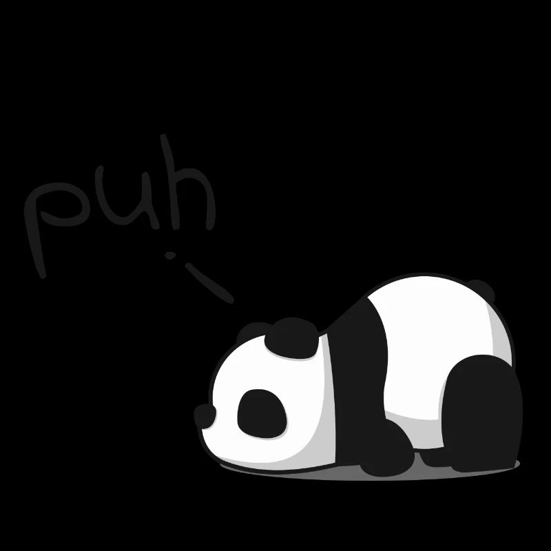 Panda Ouf Fatigué