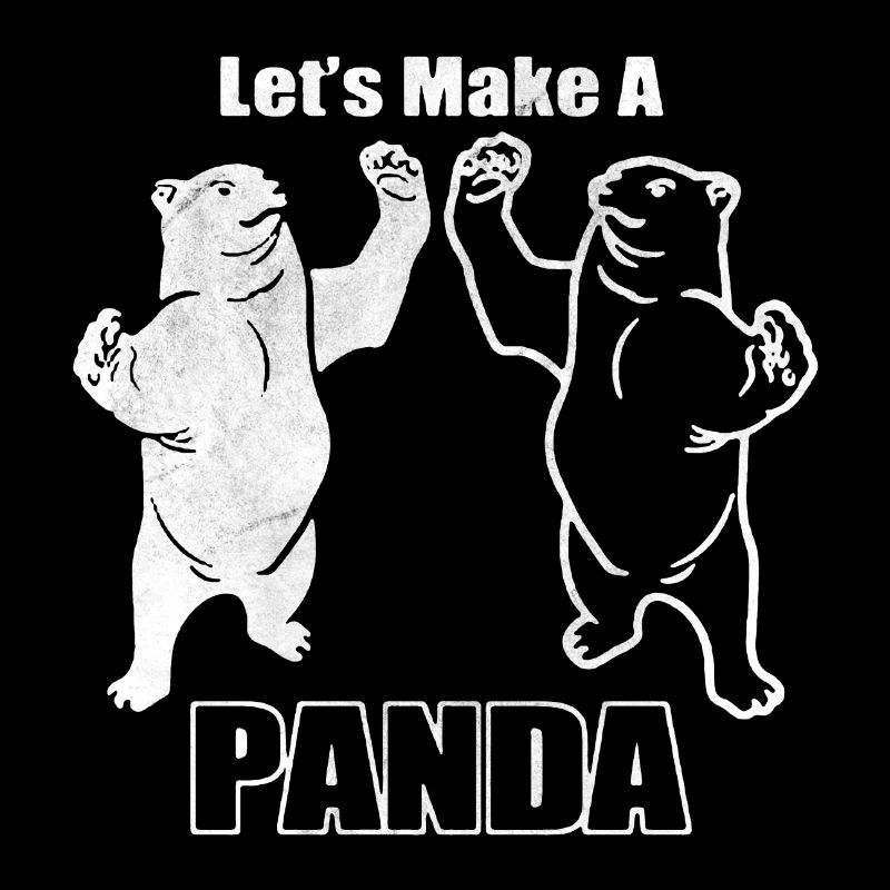 Animaux rigolos Panda