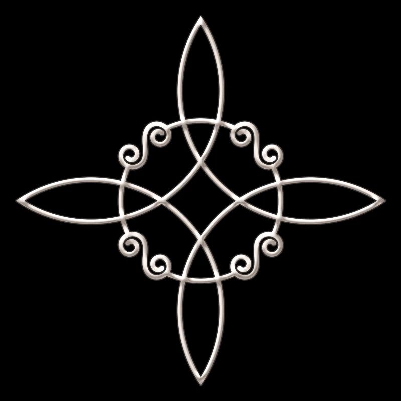 Witch`s Knot, Power of 4 elements - Binding Rune