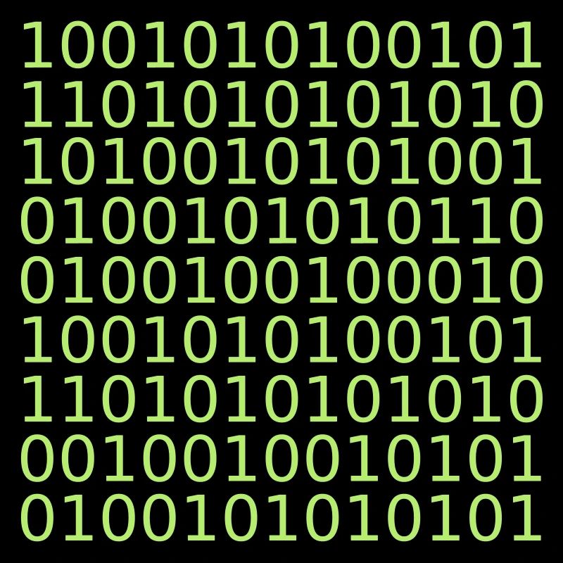10010101 Zahlen muster hacker computer programmier
