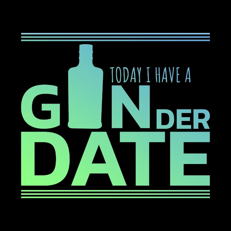 Today I Have a GINder Date - Geschenkidee zu Gin