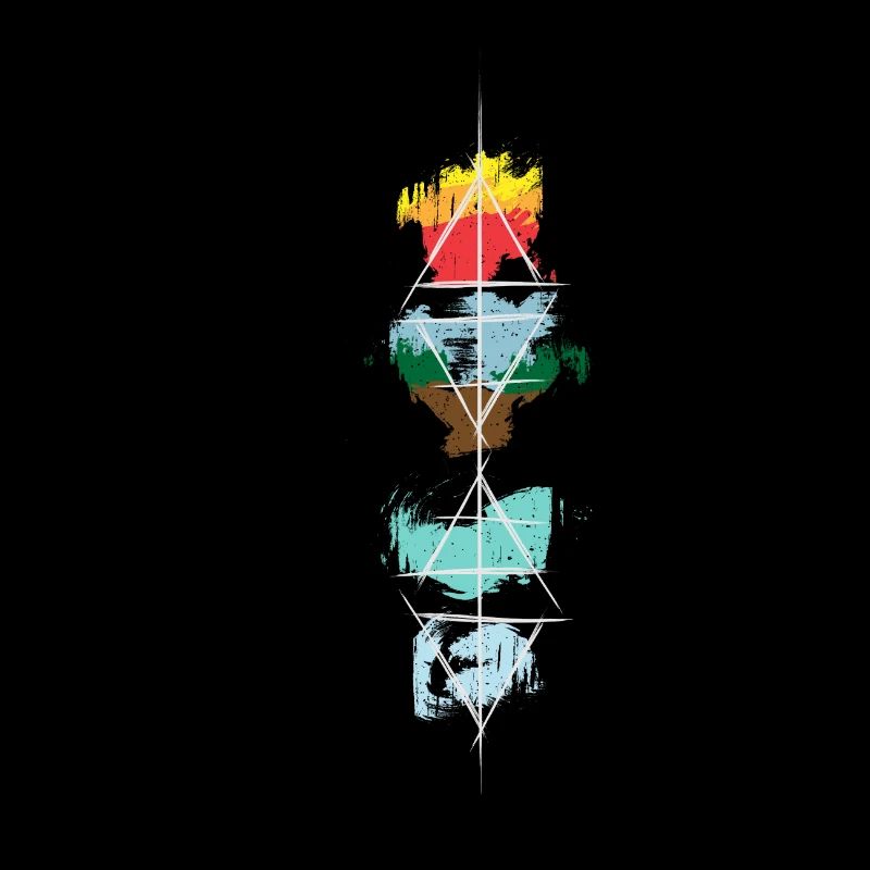 Alchimie Éléments Abstraits Feu Eau Air Terre