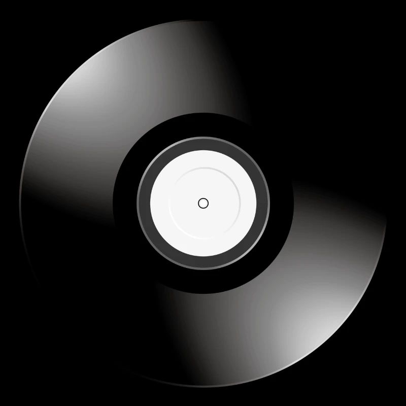 Smiley Vinyl Record