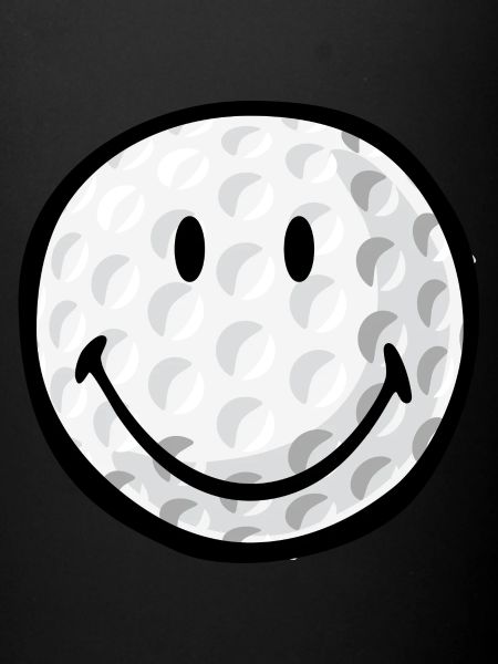 Smiley Golf Ball