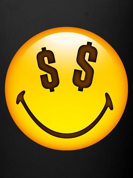 Smiley Dollar Signs