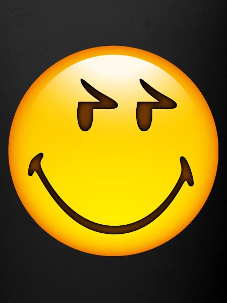 Smiley Glossy Eyelids