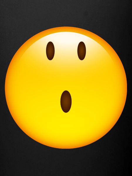 Smiley Glossy Speechless