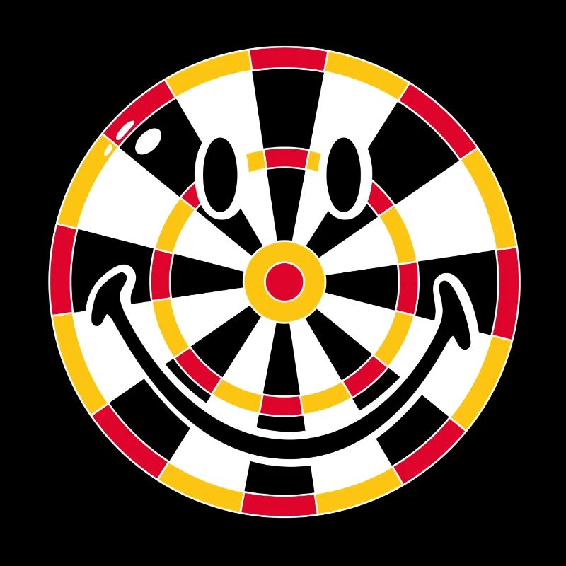 Smiley Dart Board