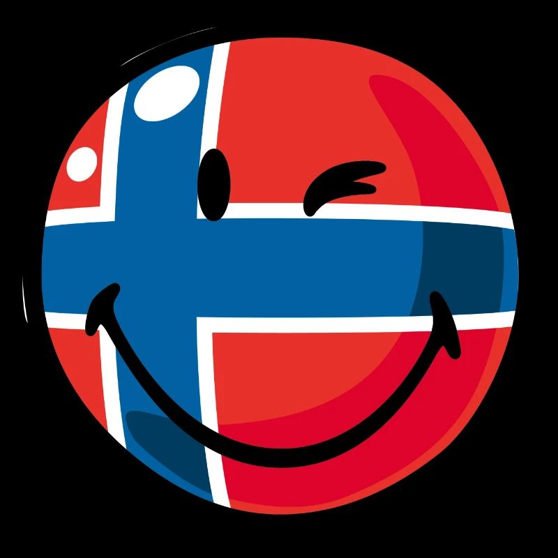 Smiley Flag Norway
