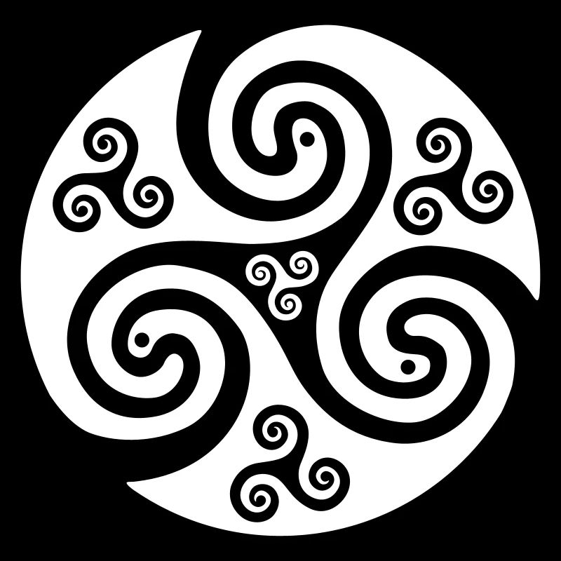 Celtic triskel