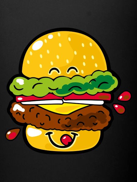 Smiley Hamburger