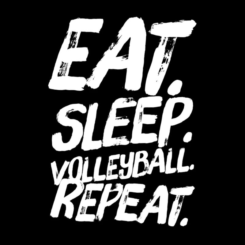 Eat Sleep Volleyball Repeat