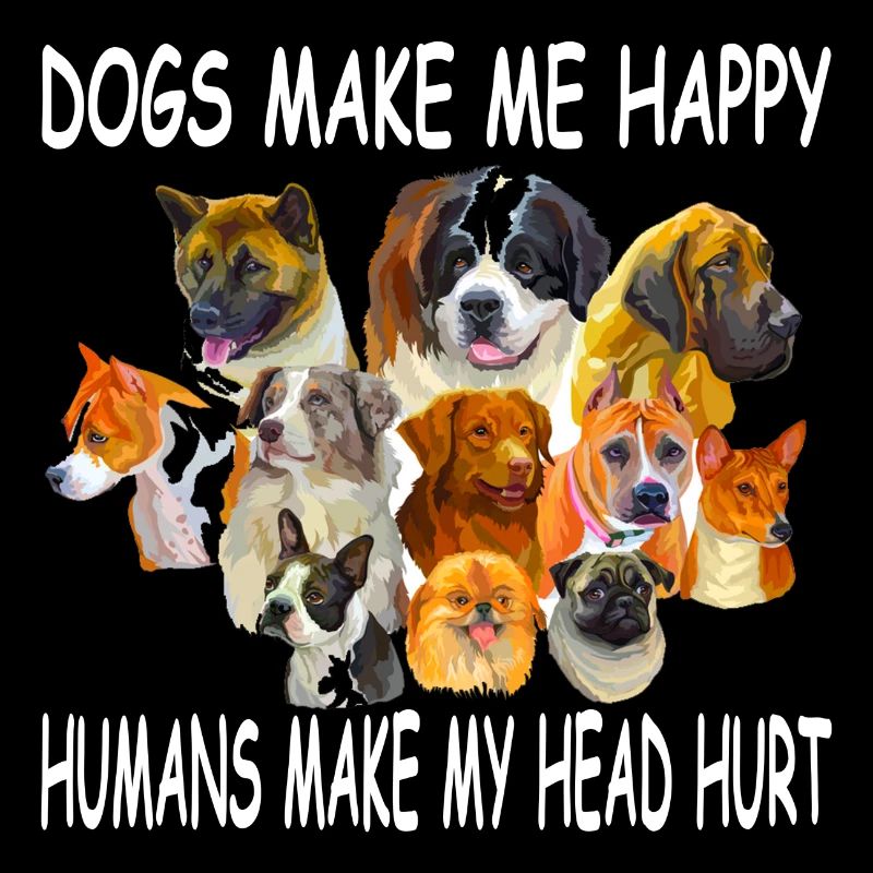 Hunde machen mich glücklich