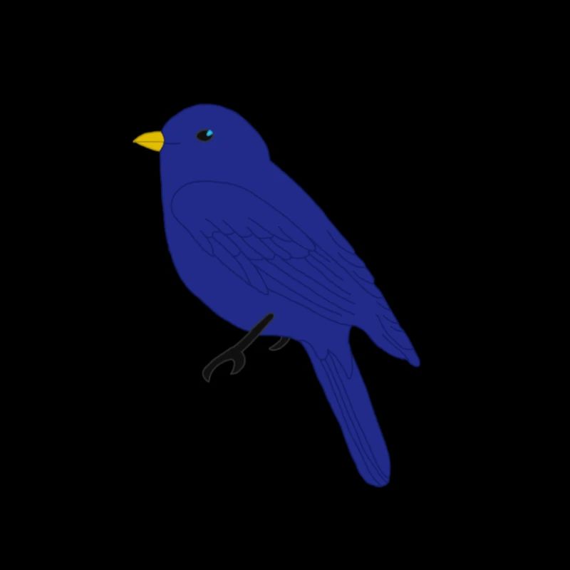 Blauer Vogel