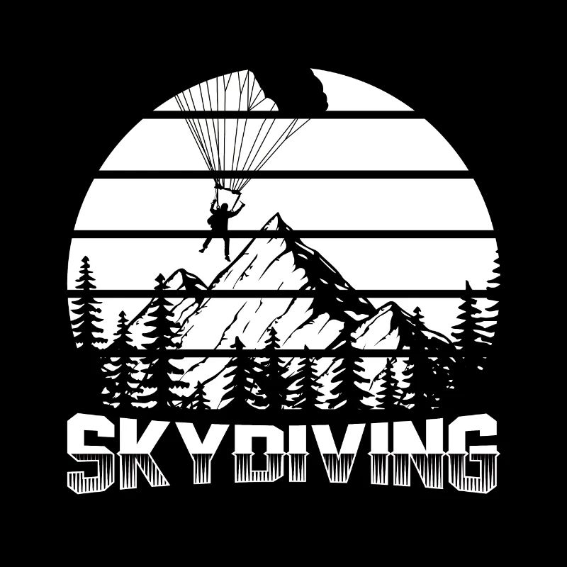Skydiving | Fallschirm Skydive Luftsport Geschenke