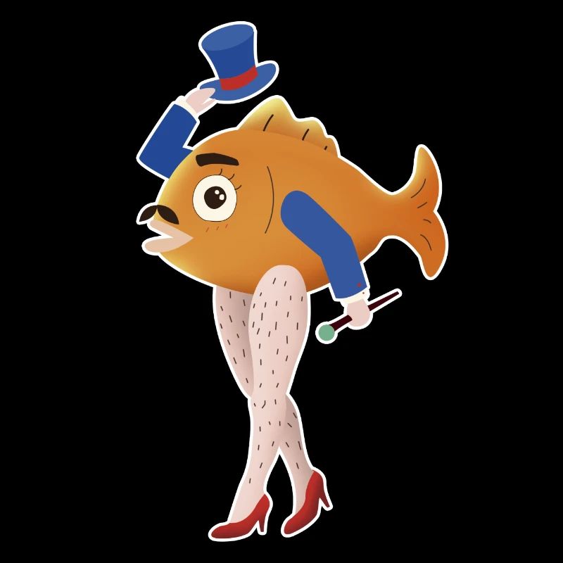 Poisson avec pattes