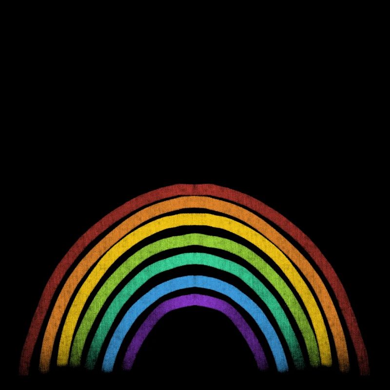 Rainbow design artistique