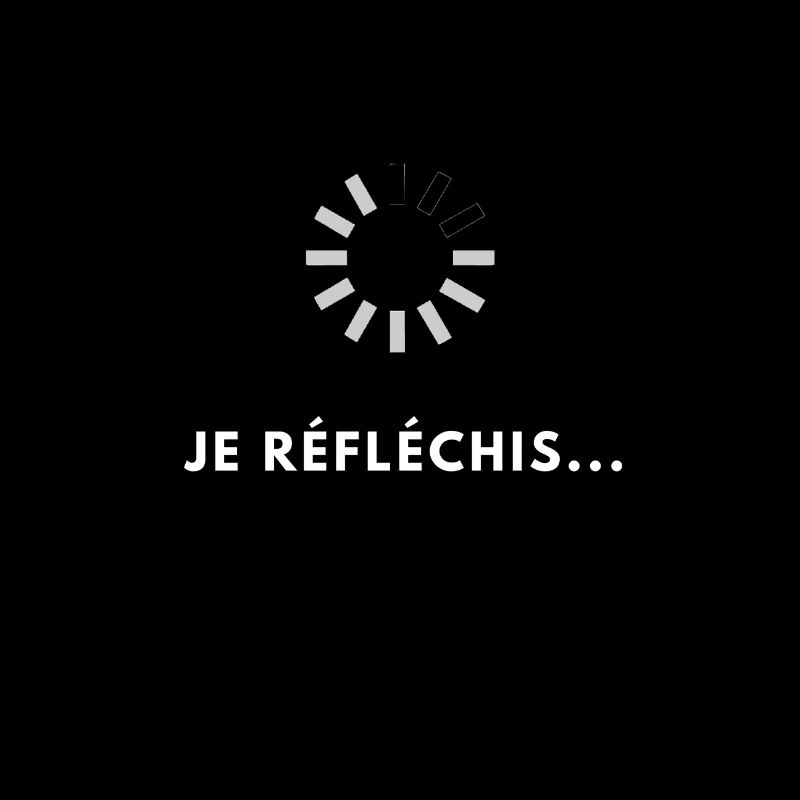 Idée cadeau Je réfléchis drôle