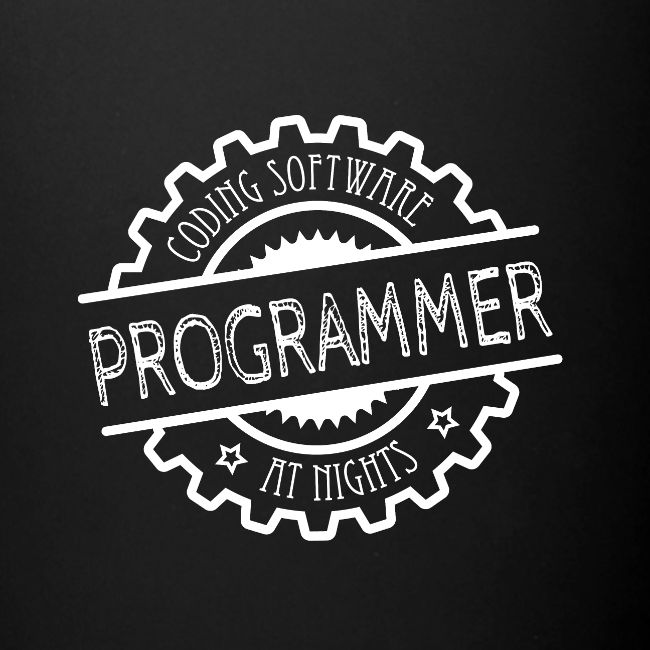 Programmer vintage white