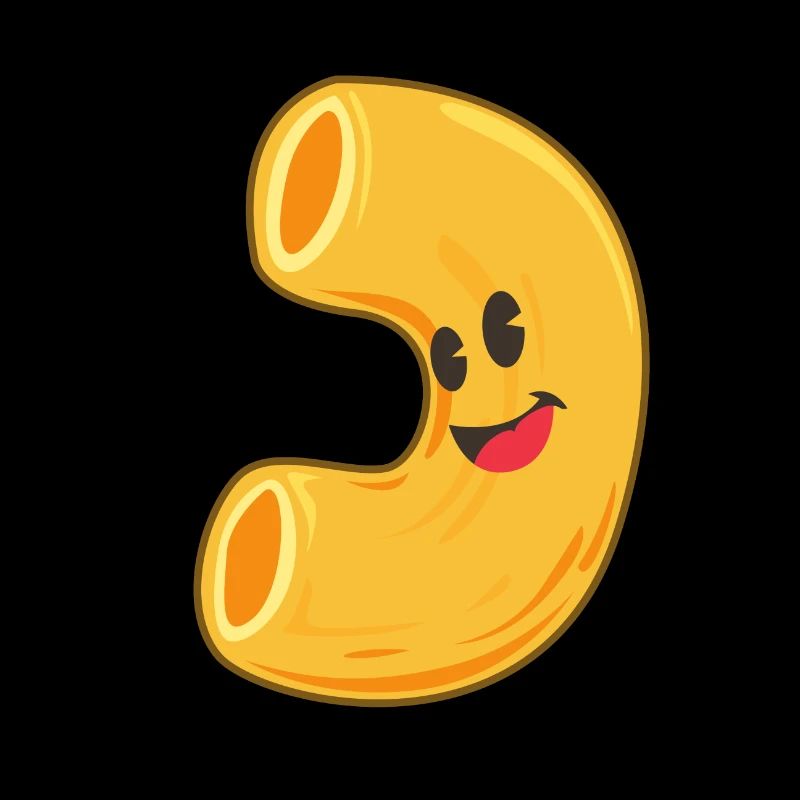 Happy macaroni