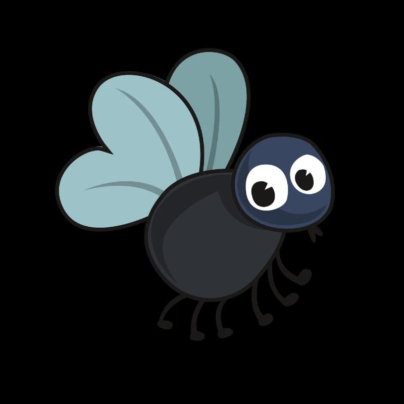 Cute flying insect