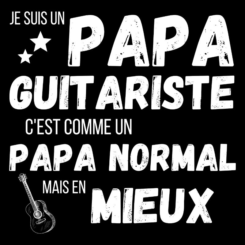 Un papa guitariste c'est comme un papa norma