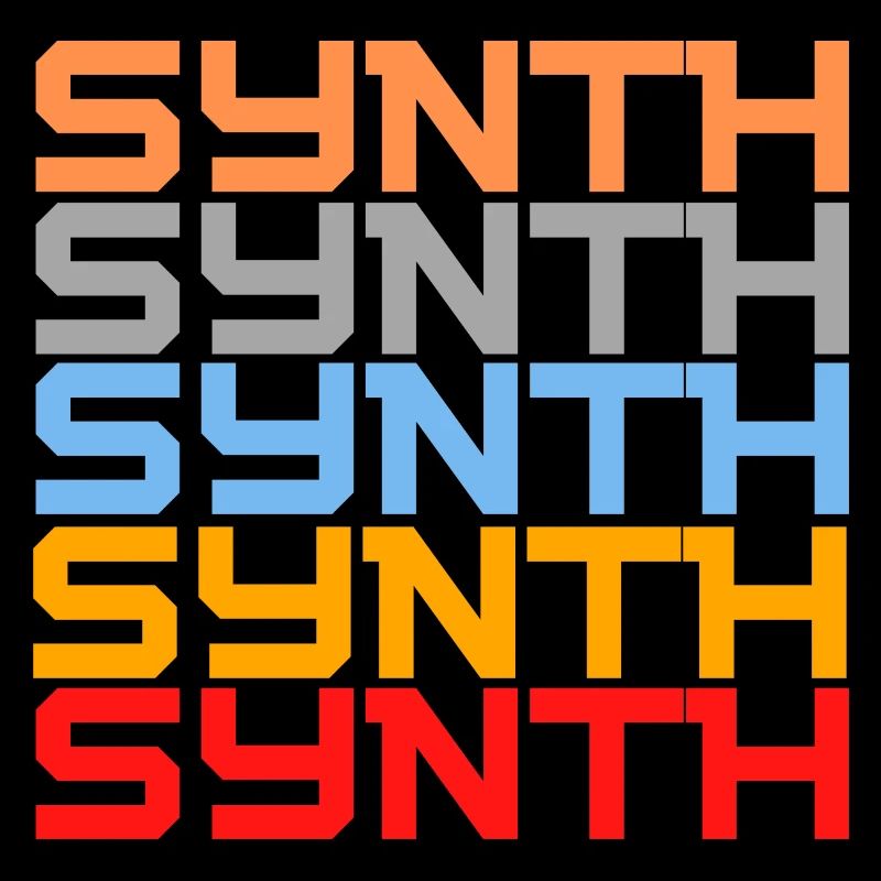 Synthesizer Analog Modular Vintage Retrowave