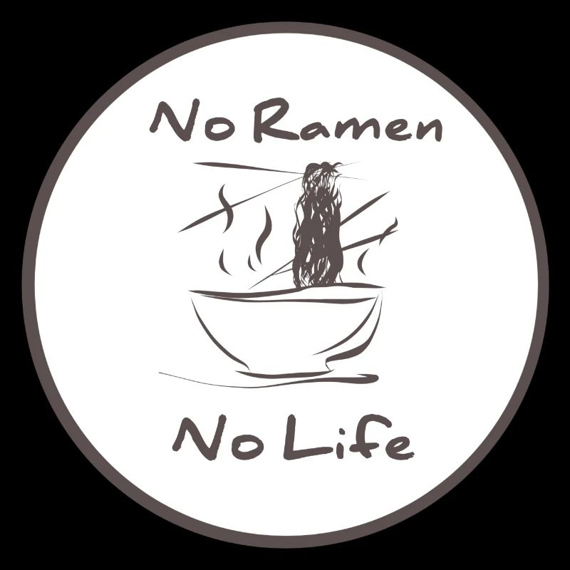 Pas de Ramen pas de vie, Ramen bowl avec ess baguette