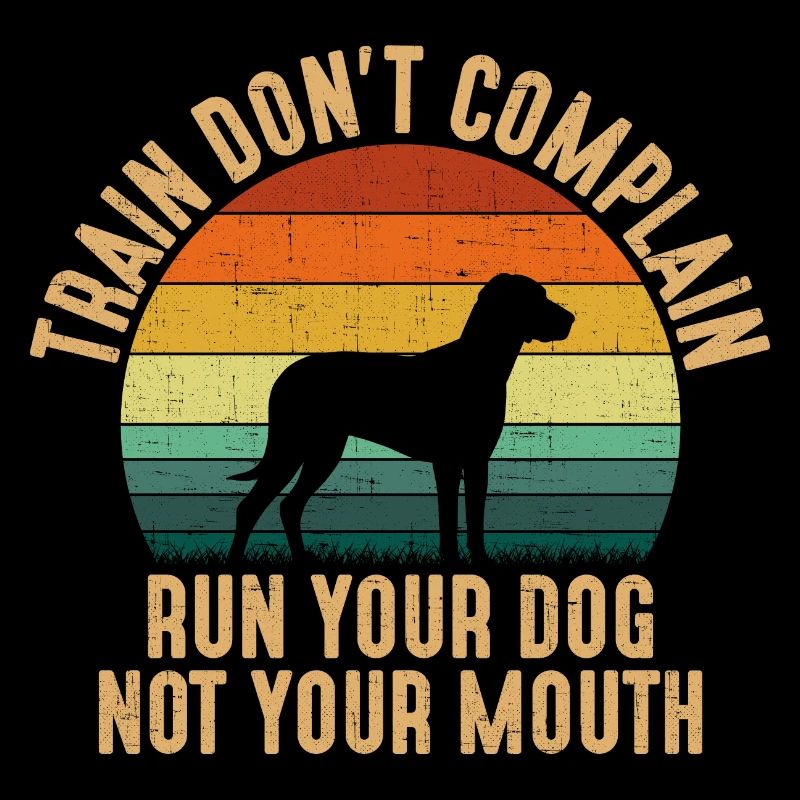 Train Ne vous plaignez pas exécuter votre chien pas votre bouche t