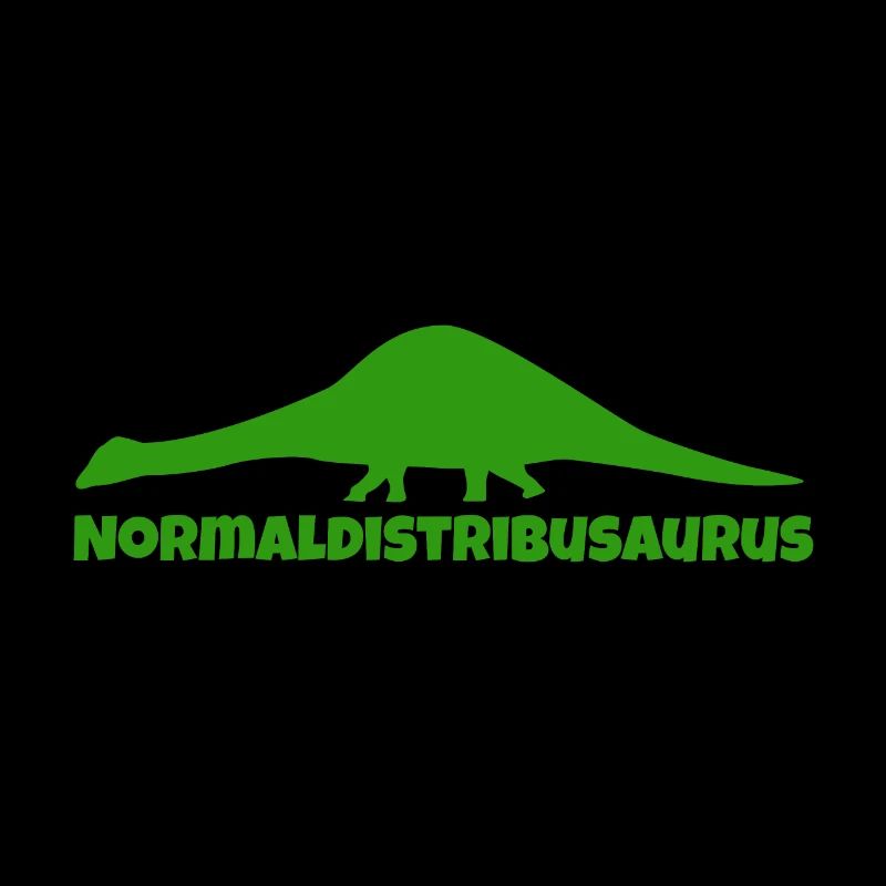 Math Symbol Normaldistribusaurus Dinosaurus Gift