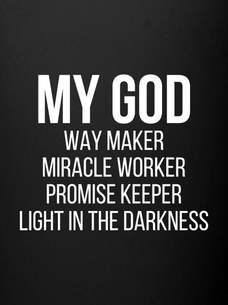 My god way maker