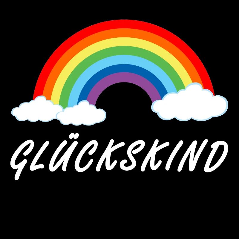 Glückskind | Regenbogen Glück Kind