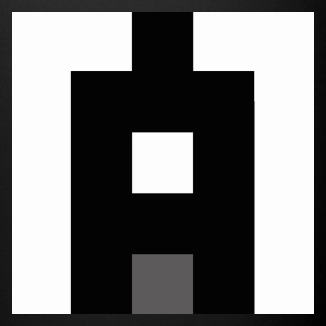 symbol M schwarzweiß