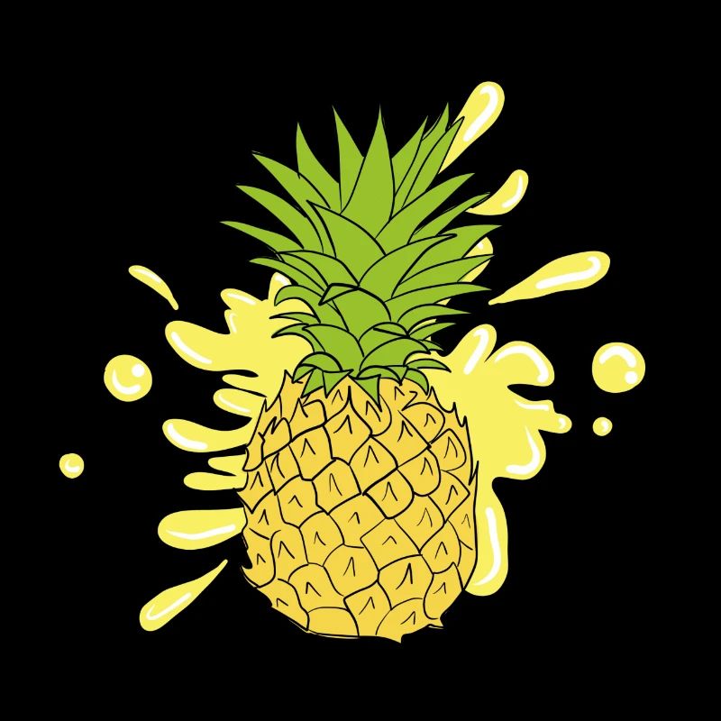 Éclaboussure d’anana
